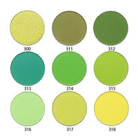 NEW EYESHADOW COLORS (GREEN SERIES) - Makeup Palette Pro