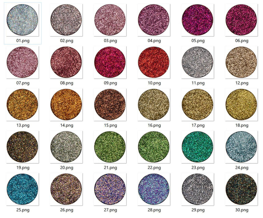 Single Pressed Glitter - Makeup Palette Pro