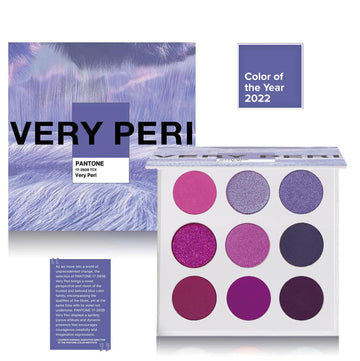 Very Peri Eyeshadow Palette - Pantone color of the year 2022 - Makeup Palette Pro